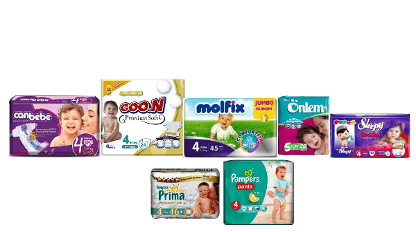 Turkish baby diapers