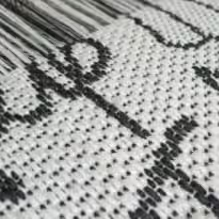 Ковер циновка, 100% полипропилен, 83,000 узлов/м², 2 Цвета, 900 г/м²