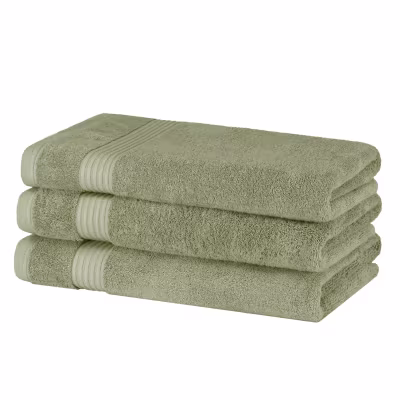 Bath Towel Bamboo anti bacterial olive 700 gsm