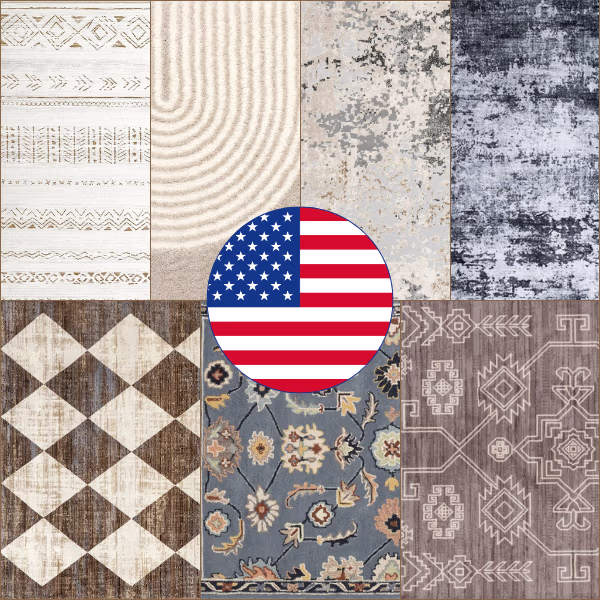 Collection of best seller rugs in USA