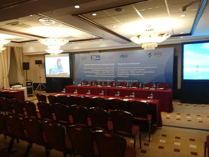 Convention  center carpet fire certificated