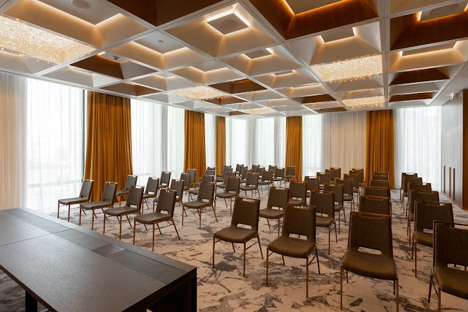 Convention  hall carpet fire certificated