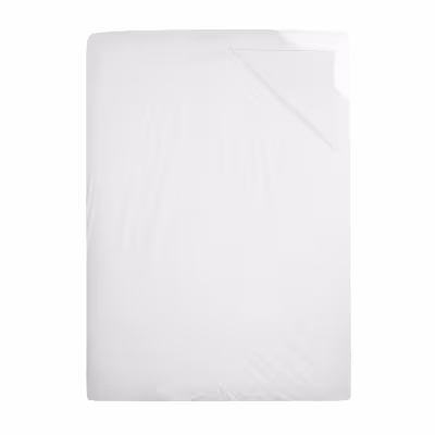 Cotton Percale Flat White 200 TC regular