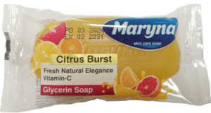 Maryna transparent package soap 65gr citrus