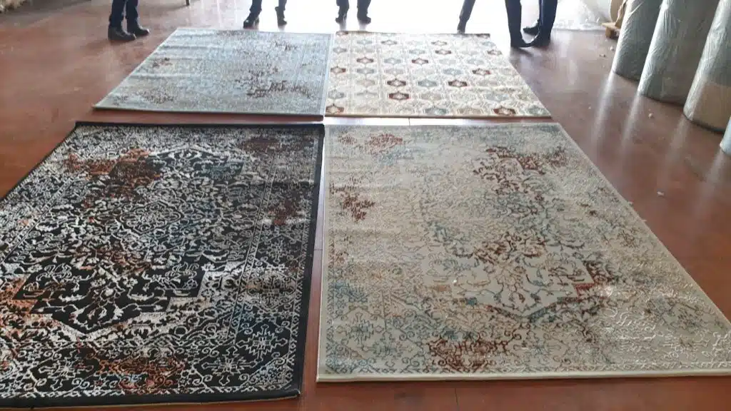 Polyester Modern Design Rug Collection