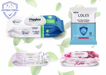 anti-bacterial wet wipes, regular classic wet wipes made in Turkey wholesale and private label