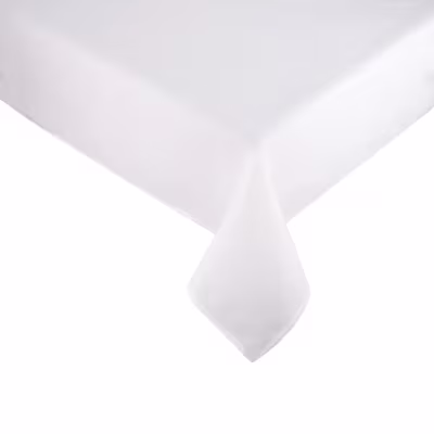 Tablecloths Polyester White