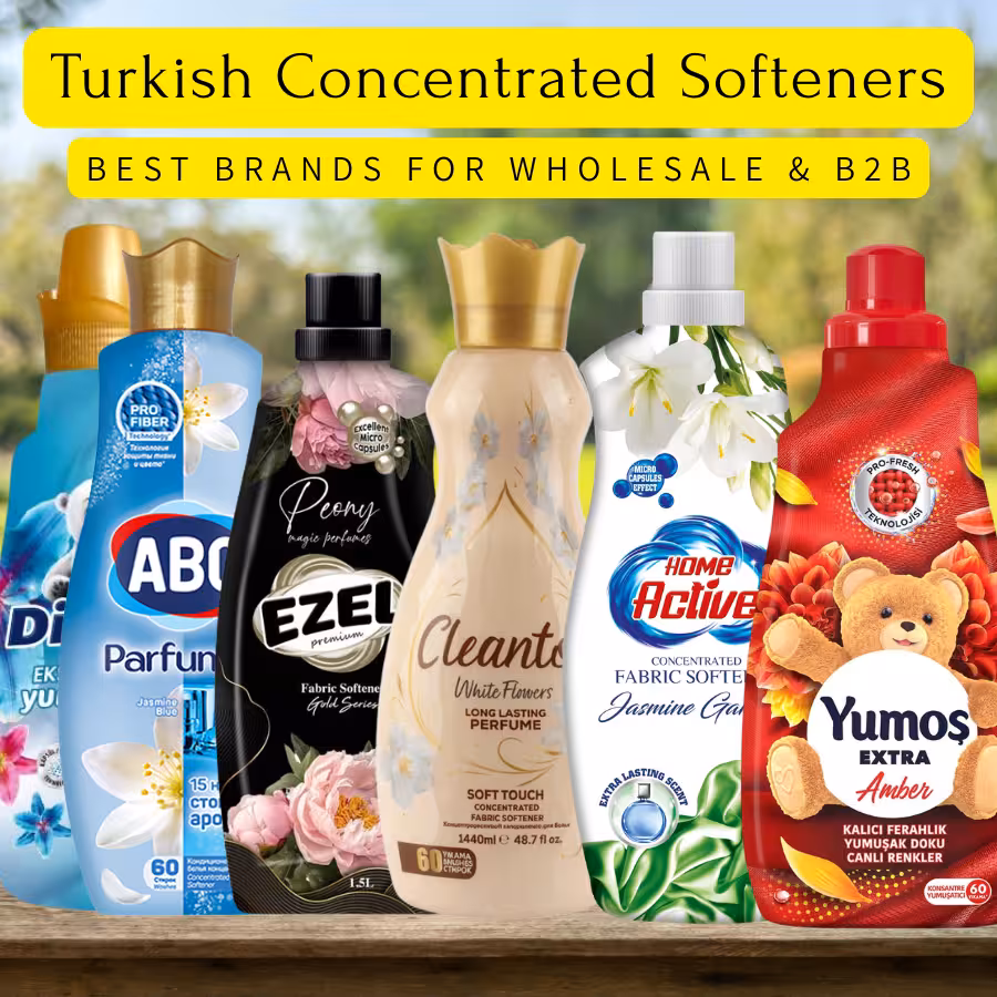 Wholesale and B2B Concentrated softener brands supplier in Turkey