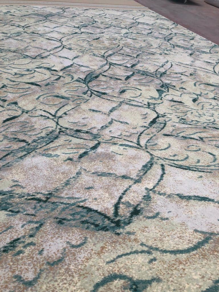 Axminster Carpet vintage design