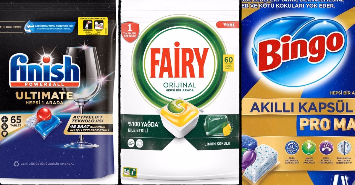 Best dishwasher tablets in Turkey