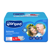 Adult diaper brand "Canped" manufactured by Dilek Group
