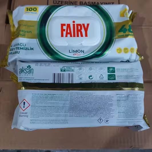 8681554633108 Fairy Wet wipes lemon wholesale supplier