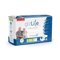 Adult diaper brand "Gizlife" manufactured by Halk Hijyenik