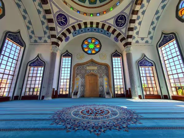 Fabricant de tapis de mosquée