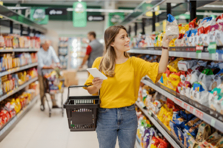 Consumer grade paper products