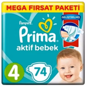prima baby diaper maxi 74pcs pack