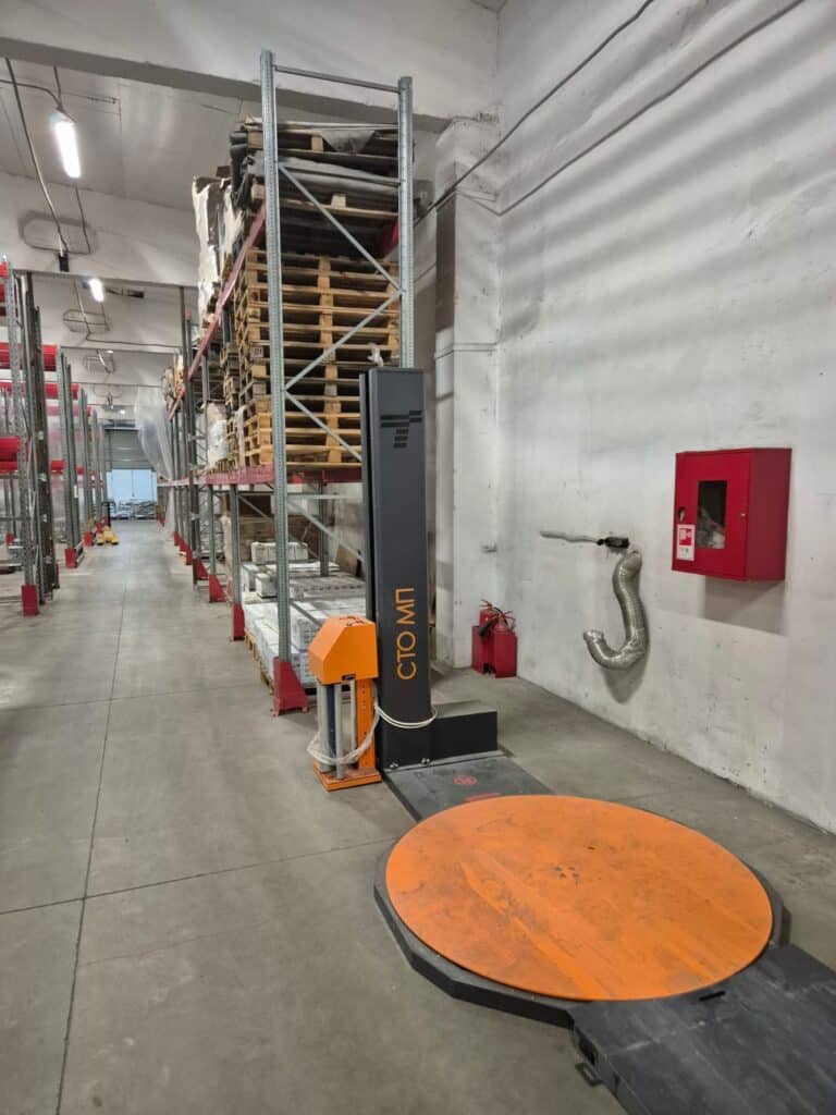 ZZ Exporter Rusya Novorossiysk Depo Paletleme makinesi